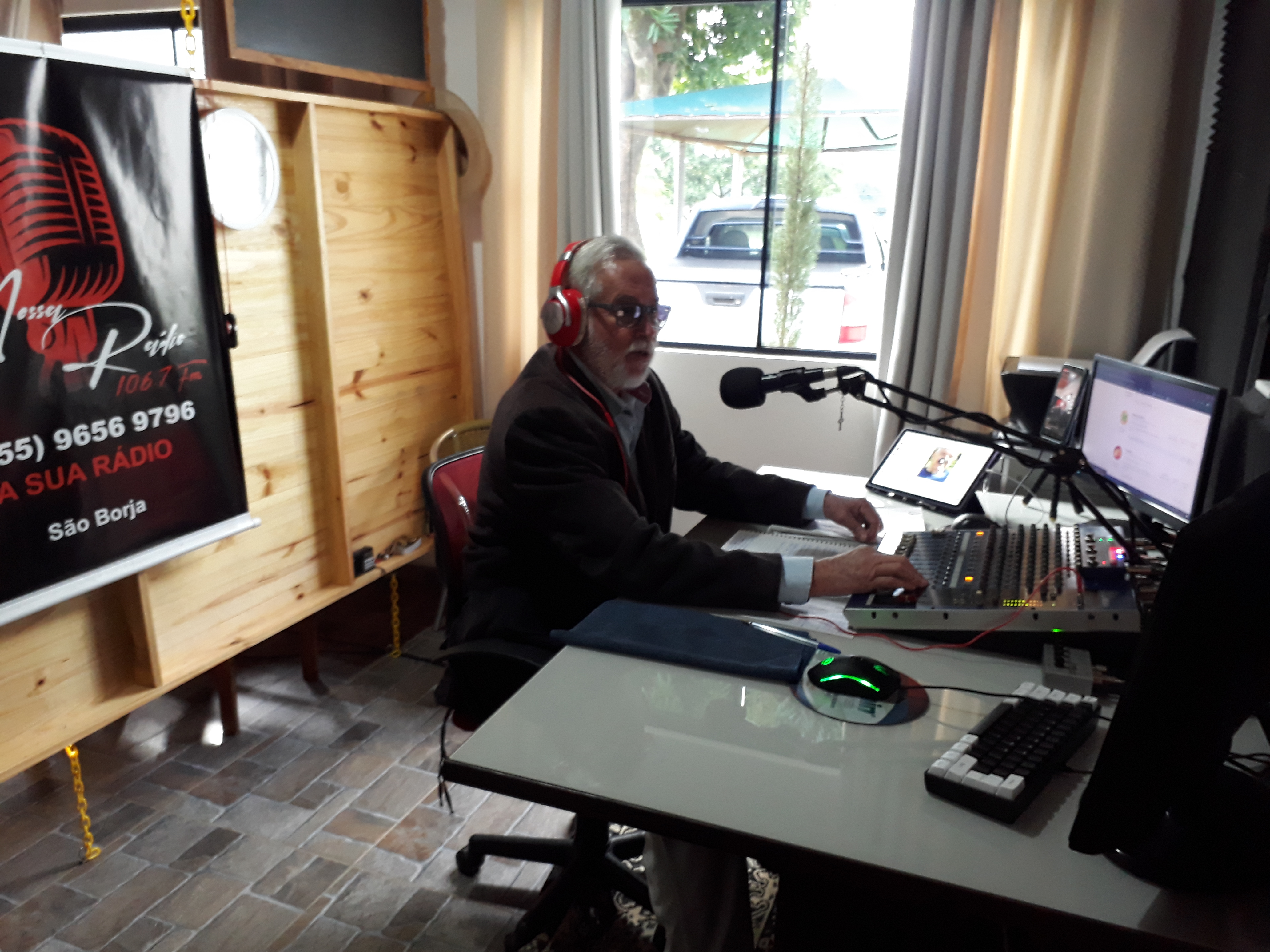 Estúdio da Rádio